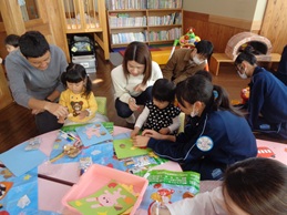 お姉さんと制作