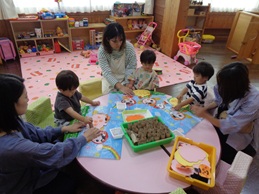 ママとポンポン