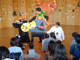 ハロウィンの手作り絵本