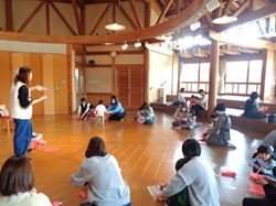 制作をするようす