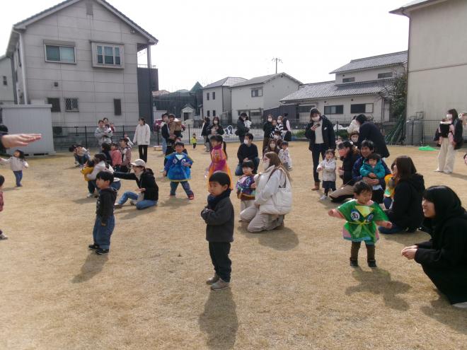 みんなでしゅりけん忍者を踊る