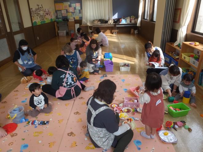 託児の様子
