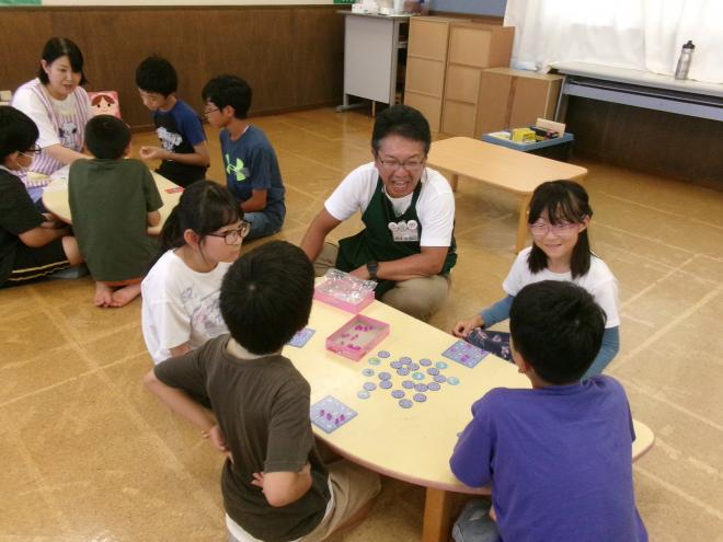 ボードゲームでビンゴあそび