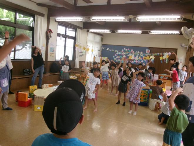 ラジオ体操最終日