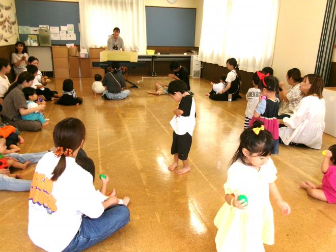 リトミック遊び楽しいね